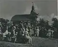 Kirchweihe der neuen Kirche am 27. Juli 1930 nach der grundlegenden Sanierung