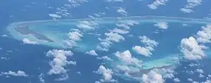 Ansicht aus dem Flugzeug