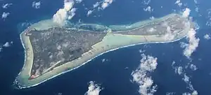 Ansicht aus dem Flugzeug