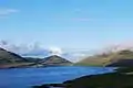 Lopransfjørður mit dem Pyramidenberg "Kirvi" im Hintergrund