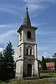Glockenturm der ev. Kirche