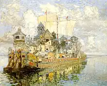 Die unsichtbare Stadt von Kitesch 1913