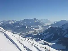 Blick vom Kitzbüheler Horn Richtung Nordost