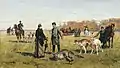 Erlegter Wolf (1891, Regionales Sukatschow-Kunstmuseum Irkutsk)