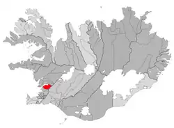 Lage von Kjós