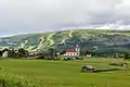 Blick über Klövsjö
