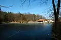 Unterer Kreuzberglteich mit Fischerwirt