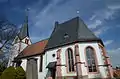 Die Kirche von Südosten