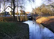Kleine Wümme vor der Ludwig-Roselius-Allee