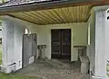 Blick in die Vorlaube