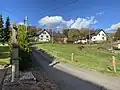 Wegekreuz im Ort