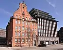 Polizeikommissariat 14 (Außenstelle Klingberg)mit Chilehaus