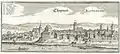 Klingnau in der Topographia Helvetiae von Matthäus Merian 1642