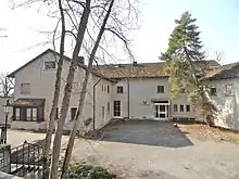 Villa Nager in Küsnacht, Gebrüder Pfister, 1937. Schweizer Ausprägung des Heimatstils („Landistil“).