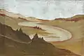 Öl auf Holz, ca. 1960, Sammlung Antiquariat Innbücher