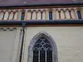 Obergaden farblich rekonstruiert 1977