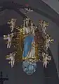 Barocke Strahlenmadonna um 1730 im Kloster Oelinghausen