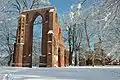 Klosterruine im Winter