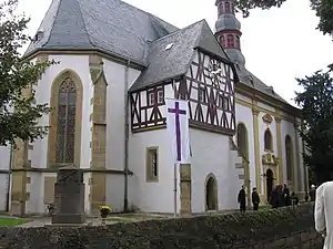 Außenansicht der Kirche  – Einweihung 2007