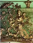 Schloss Charlottenburg, Goldene Galerie. Detail