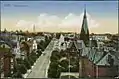 Knooper Weg mit der Jakobikirche, ca. 1910