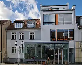 Neues Geschäftshaus Knopfstraße 14 in Greifswald