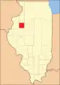 Das Knox County von seiner Gründung im Jahr 1825 bis 1831