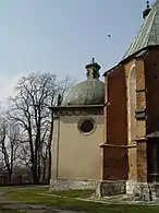 Außenansicht der Firlej-Kapelle