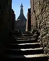 Aufstieg zum Zentralstupa