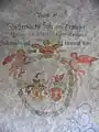 Wappendarstellung in der Köditzer Leonhardskirche