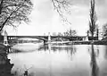 Blick auf die König-Karls-Brücke mit der alten Rosensteinbrücke im Hintergrund