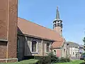 Kirche in Moerbeke in Belgien
