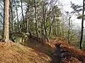 Gratweg zur Aussicht
