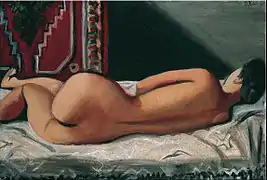 Liegender Akt. 1930