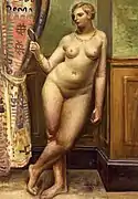 Frau mit Spiegel, 1928