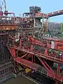 Drückmaschine der Kokerei Zollverein von oben