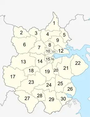 Kirchspiele der Kommune