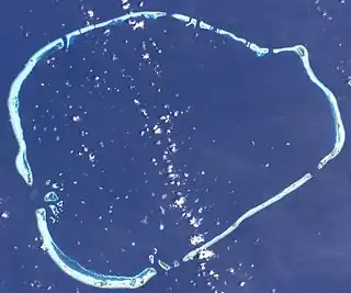 NASA-Sat.-Bild des Kolhumadulu-Atolls