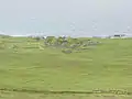 Die verlassene alte Siedlung Heima í Húsi an der Ostküste.