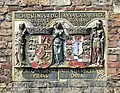 Wappen von König Christian IV und Königin Anna Katharina