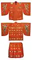 historisch: Kon’e, kaiserlicher Kimono (hier des Kōmei-Tennō)