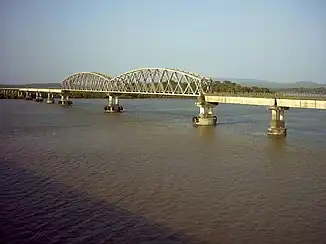 Brücke über den Zuari, Goa (1319 m)