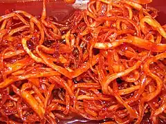 Ojingeochae Bokkeum(오징어채볶음)