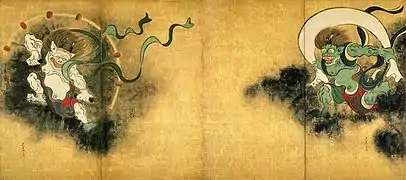 Kōrin: Wind- und Donnergott