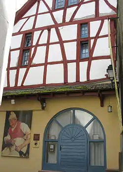 Eingang zum Korkenziehermuseum Kaiserstuhl