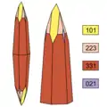 10. steilpyramidal, flächenreich, aus „Chester, Mass.“