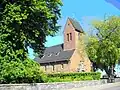 Dorfkirche (auch vor 1945 katholisch).