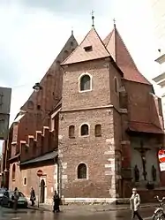 Blick von der ul. św. Marka