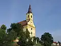 Katholische Kirche im Stadtteil Mást
