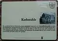 Infotafel an der Kothmühle